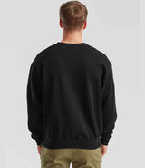 Fruit of the Loom Classic Drop Shoulder Sweatshirt | Black thumbnail 2