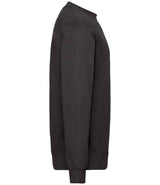 Fruit of the Loom Classic Drop Shoulder Sweatshirt | Black thumbnail 5