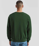 Fruit of the Loom Classic Drop Shoulder Sweatshirt | Bottle Green thumbnail 2
