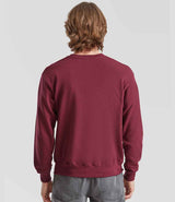 Fruit of the Loom Classic Drop Shoulder Sweatshirt | Burgundy thumbnail 2
