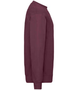 Fruit of the Loom Classic Drop Shoulder Sweatshirt | Burgundy thumbnail 5