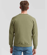 Fruit of the Loom Classic Drop Shoulder Sweatshirt | Classic Olive thumbnail 2