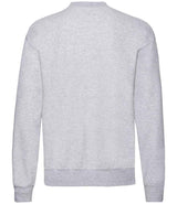 Fruit of the Loom Classic Drop Shoulder Sweatshirt | Heather Grey thumbnail 4