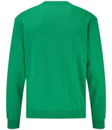 Fruit of the Loom Classic Drop Shoulder Sweatshirt | Heather Green thumbnail 4