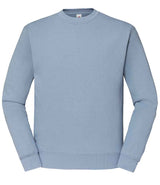 Fruit of the Loom Classic Drop Shoulder Sweatshirt | Mineral Blue thumbnail 3