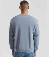 Fruit of the Loom Classic Drop Shoulder Sweatshirt | Mineral Blue thumbnail 2