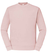 Fruit of the Loom Classic Drop Shoulder Sweatshirt | Powder Rose thumbnail 3