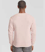 Fruit of the Loom Classic Drop Shoulder Sweatshirt | Powder Rose thumbnail 2