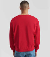 Fruit of the Loom Classic Drop Shoulder Sweatshirt | Red thumbnail 2