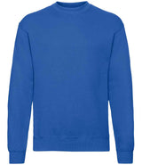 Fruit of the Loom Classic Drop Shoulder Sweatshirt | Royal Blue thumbnail 3