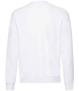 Fruit of the Loom Classic Drop Shoulder Sweatshirt | White thumbnail 4