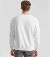 Fruit of the Loom Classic Drop Shoulder Sweatshirt | White thumbnail 2