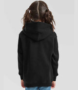Fruit of the Loom Kids Premium Hooded Sweatshirt | Black thumbnail 2
