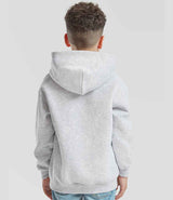 Fruit of the Loom Kids Premium Hooded Sweatshirt | Heather Grey thumbnail 2