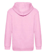 Fruit of the Loom Kids Premium Hooded Sweatshirt | Light Pink thumbnail 5