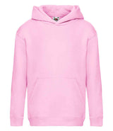Fruit of the Loom Kids Premium Hooded Sweatshirt | Light Pink thumbnail 4