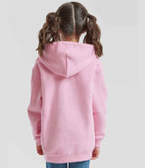 Fruit of the Loom Kids Premium Hooded Sweatshirt | Light Pink thumbnail 2