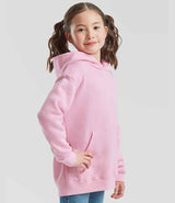 Fruit of the Loom Kids Premium Hooded Sweatshirt | Light Pink thumbnail 3