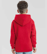 Fruit of the Loom Kids Premium Hooded Sweatshirt | Red thumbnail 2