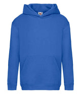 Fruit of the Loom Kids Premium Hooded Sweatshirt | Royal Blue thumbnail 4