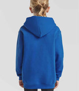 Fruit of the Loom Kids Premium Hooded Sweatshirt | Royal Blue thumbnail 2