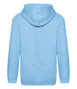 Fruit of the Loom Kids Premium Hooded Sweatshirt | Sky Blue thumbnail 5