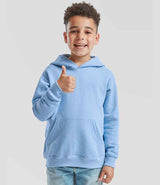 Fruit of the Loom Kids Premium Hooded Sweatshirt | Sky Blue thumbnail 1