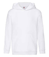 Fruit of the Loom Kids Premium Hooded Sweatshirt | White thumbnail 4