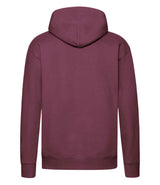 Fruit of the Loom Premium Hooded Sweatshirt | Burgundy thumbnail 5