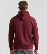 Fruit of the Loom Premium Hooded Sweatshirt | Burgundy thumbnail 2