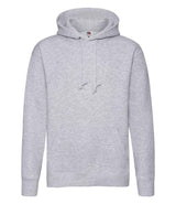 Fruit of the Loom Premium Hooded Sweatshirt | Heather Grey thumbnail 4