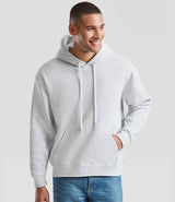 Fruit of the Loom Premium Hooded Sweatshirt | Heather Grey thumbnail 1