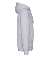 Fruit of the Loom Premium Hooded Sweatshirt | Heather Grey thumbnail 6