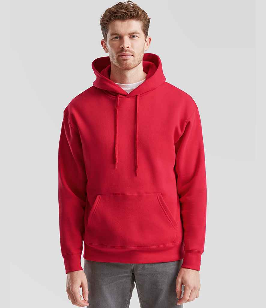 Fruit of the Loom Premium Hooded Sweatshirt | Red