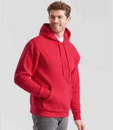Fruit of the Loom Premium Hooded Sweatshirt | Red thumbnail 3