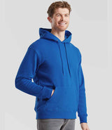 Fruit of the Loom Premium Hooded Sweatshirt | Royal Blue thumbnail 3