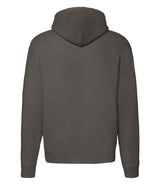 Fruit of the Loom Premium Zip Hooded Sweatshirt | Charcoal thumbnail 2