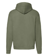 Fruit of the Loom Premium Zip Hooded Sweatshirt | Classic Olive thumbnail 2