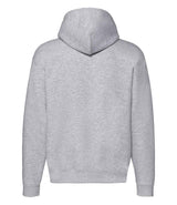 Fruit of the Loom Premium Zip Hooded Sweatshirt | Heather Grey thumbnail 5