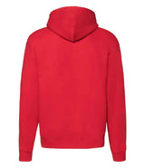 Fruit of the Loom Premium Zip Hooded Sweatshirt | Red thumbnail 2