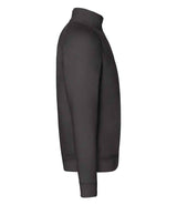 Fruit of the Loom Premium Zip Neck Sweatshirt | Black thumbnail 6