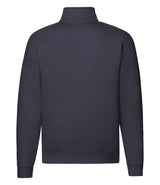 Fruit of the Loom Premium Zip Neck Sweatshirt | Deep Navy thumbnail 5
