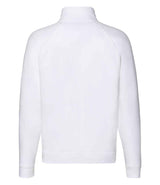 Fruit of the Loom Premium Zip Neck Sweatshirt | White thumbnail 5