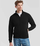 Fruit of the Loom Premium Sweat Jacket | Black thumbnail 1