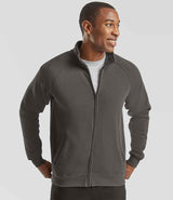 Fruit of the Loom Premium Sweat Jacket | Light Graphite thumbnail 1