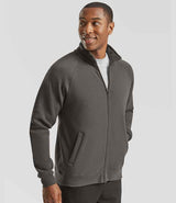 Fruit of the Loom Premium Sweat Jacket | Light Graphite thumbnail 3