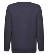 Fruit of the Loom Kids Premium Drop Shoulder Sweatshirt | Deep Navy thumbnail 5