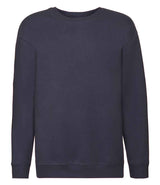Fruit of the Loom Kids Premium Drop Shoulder Sweatshirt | Deep Navy thumbnail 4