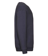 Fruit of the Loom Kids Premium Drop Shoulder Sweatshirt | Deep Navy thumbnail 6