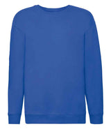 Fruit of the Loom Kids Premium Drop Shoulder Sweatshirt | Royal Blue thumbnail 4